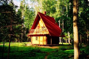 Фото номера Дом с 2 спальнями Дома для отпуска Hunters Rest House Rātnieki г. Nastrova 12