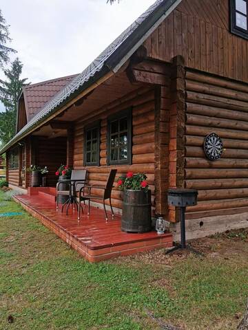 Фото номера Дом с 3 спальнями Дома для отпуска Hunters Rest House Rātnieki г. Nastrova 17