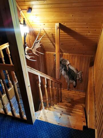Фото номера Дом с 3 спальнями Дома для отпуска Hunters Rest House Rātnieki г. Nastrova 14