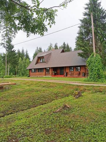 Фото номера Дом с 3 спальнями Дома для отпуска Hunters Rest House Rātnieki г. Nastrova 15