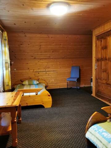 Фото номера Дом с 3 спальнями Дома для отпуска Hunters Rest House Rātnieki г. Nastrova 19