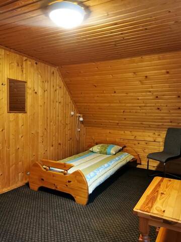 Фото номера Дом с 3 спальнями Дома для отпуска Hunters Rest House Rātnieki г. Nastrova 20