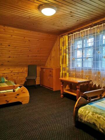 Фото номера Дом с 3 спальнями Дома для отпуска Hunters Rest House Rātnieki г. Nastrova 21
