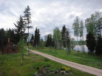 Фото номера Дом с 2 спальнями Дома для отпуска Hunters Rest House Rātnieki г. Nastrova 6