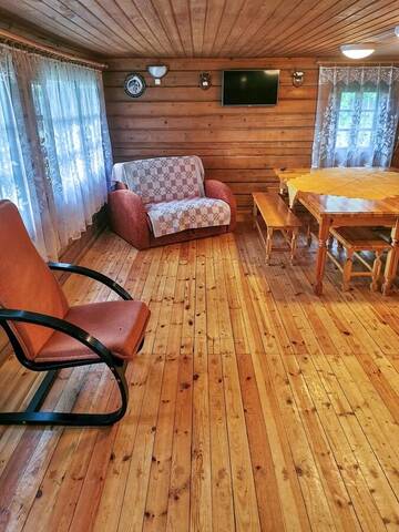 Фото номера Дом с 3 спальнями Дома для отпуска Hunters Rest House Rātnieki г. Nastrova 8