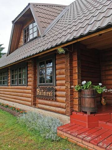 Фото номера Дом с 3 спальнями Дома для отпуска Hunters Rest House Rātnieki г. Nastrova 6