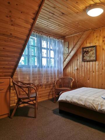 Фото номера Дом с 3 спальнями Дома для отпуска Hunters Rest House Rātnieki г. Nastrova 9